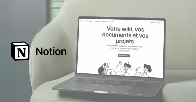 Notion - Outil collaboratif - Gestion de projet-min