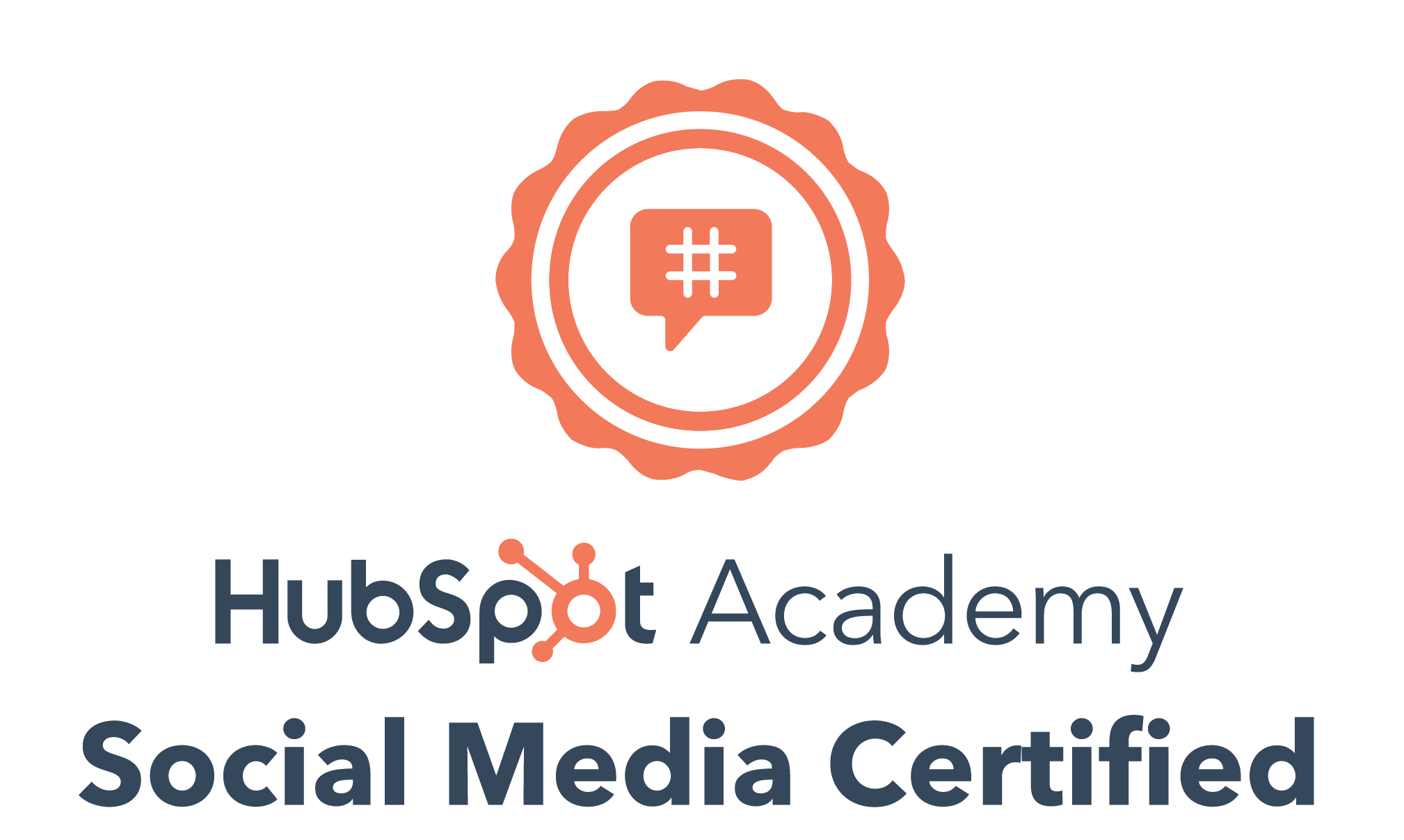 Certification Hubspot sur les réseaux sociaux